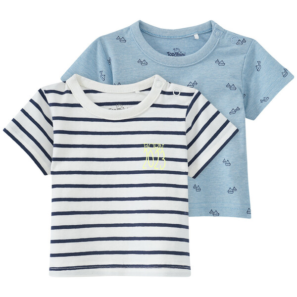 Bild 1 von 2 Newborn T-Shirts im Muster-Mix