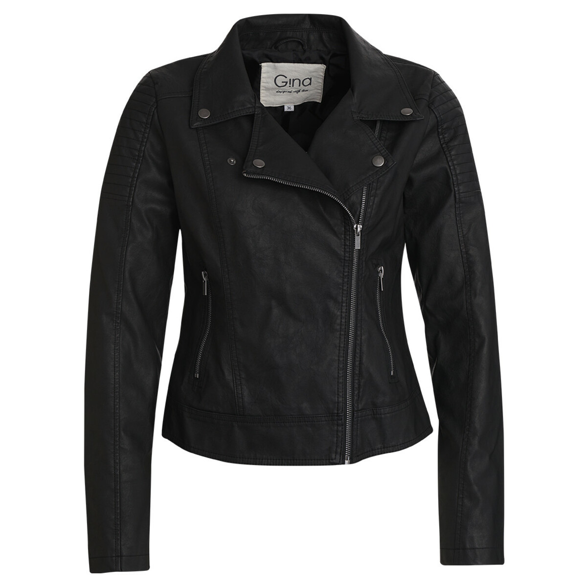 Bild 1 von Damen Bikerjacke aus Lederimitat