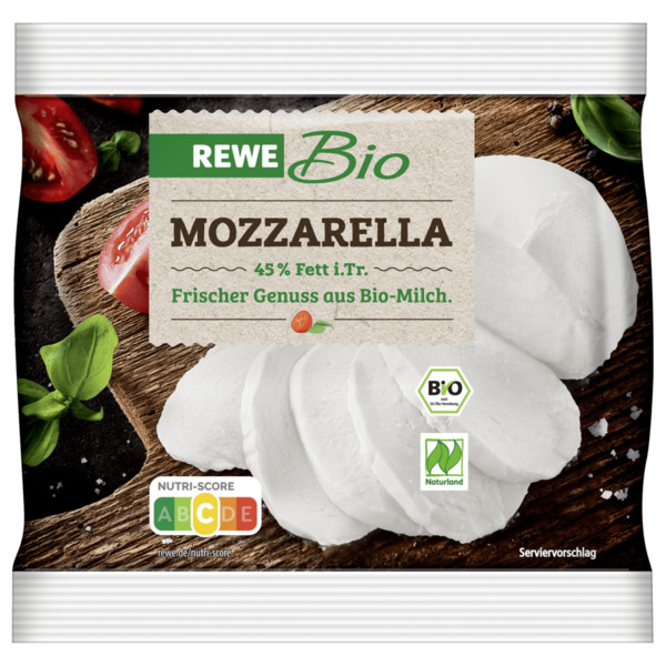 Bild 1 von REWE Bio Mozzarella