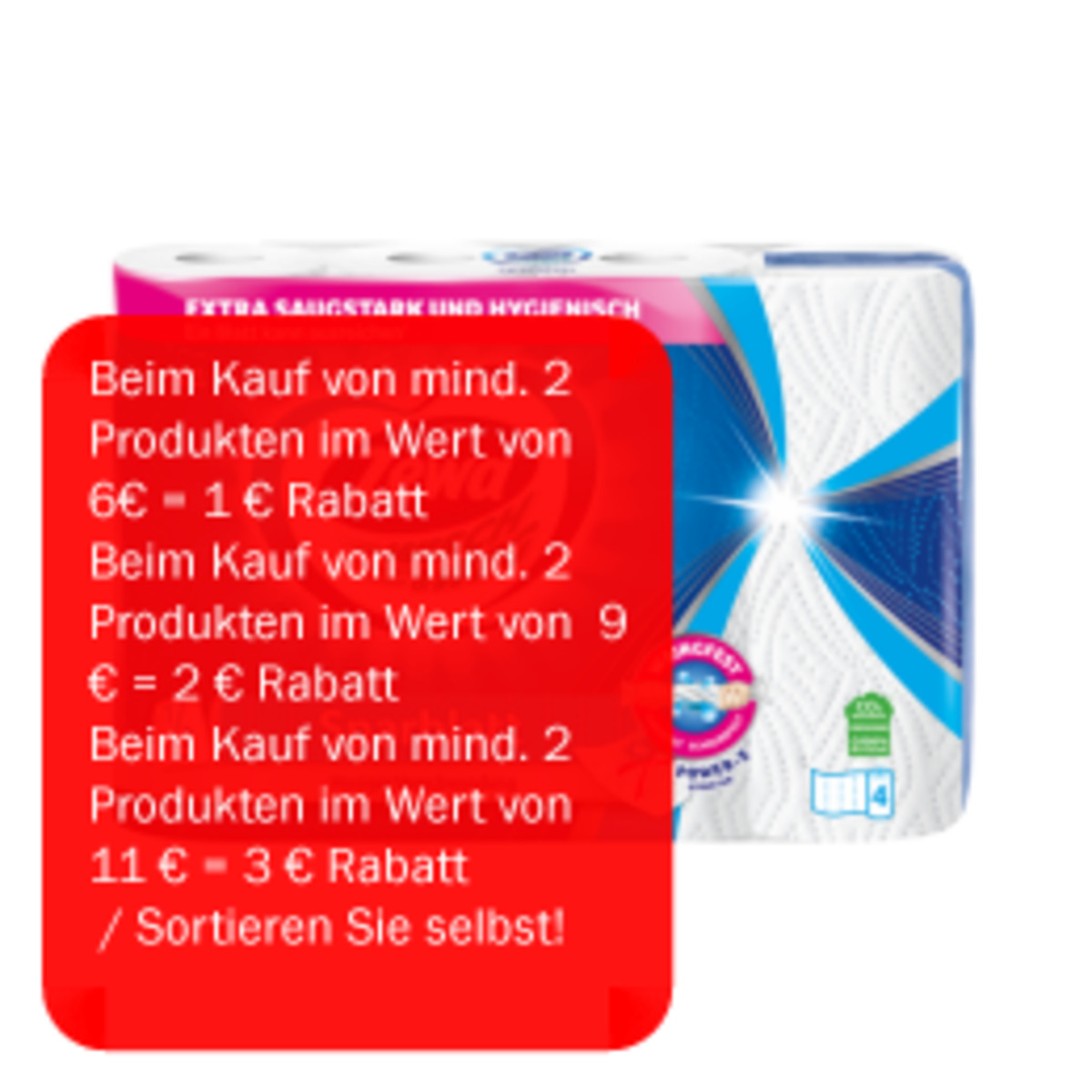 Bild 1 von Zewa Wisch & Weg Haushaltstücher