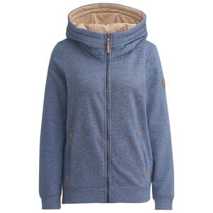 Damen Sweatjacke in Melange-Optik