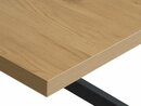 Bild 2 von Esstisch NORTOFT 95x200 Wild Oak-farben/schwarz