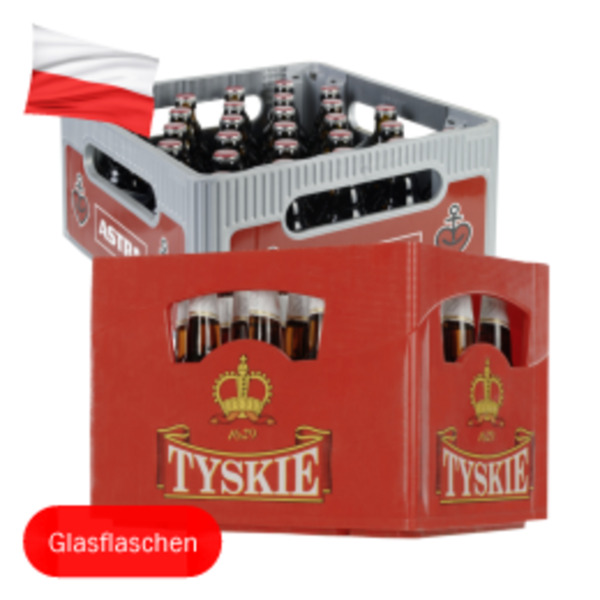 Bild 1 von Tyskie oder Astra Pils