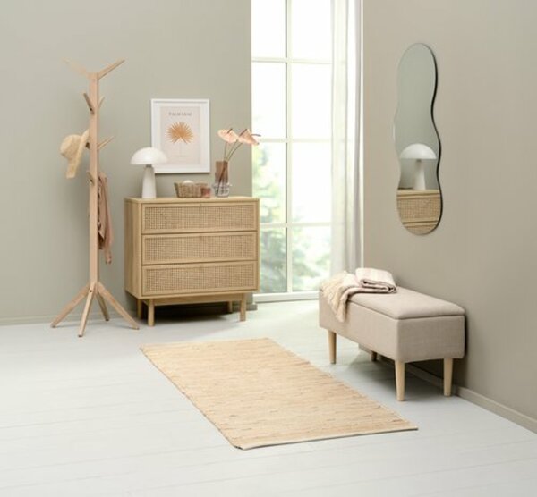 Bild 3 von Sitzbank BADSTED m/Stauraum Stoff beige