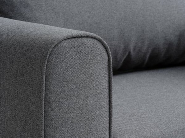 Bild 3 von Schlafsessel SKILLEBEKK dunkelgrauer Stoff