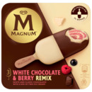 Bild 1 von Magnum White Chocolate & Berry Remix 255ml, 3 Stück