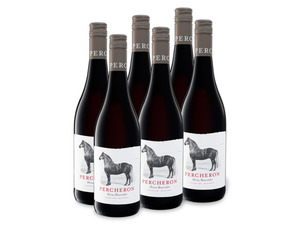 6 x 0,75-l-Flasche Weinpaket Percheron Südafrika Shiraz Mourvedre trocken, Rotwein