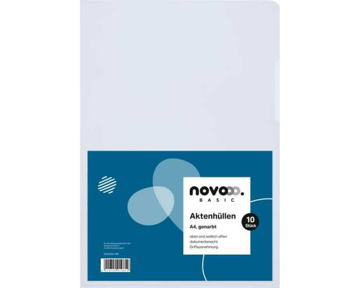 Bild 1 von Aktenhülle A4 10er 110mµ Novooo
