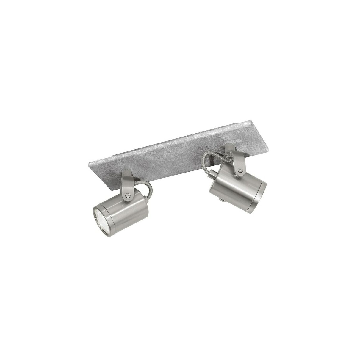 Bild 1 von Ledge LED-Balkenspot 2-flammig Betonoptik & Nickel-Matt