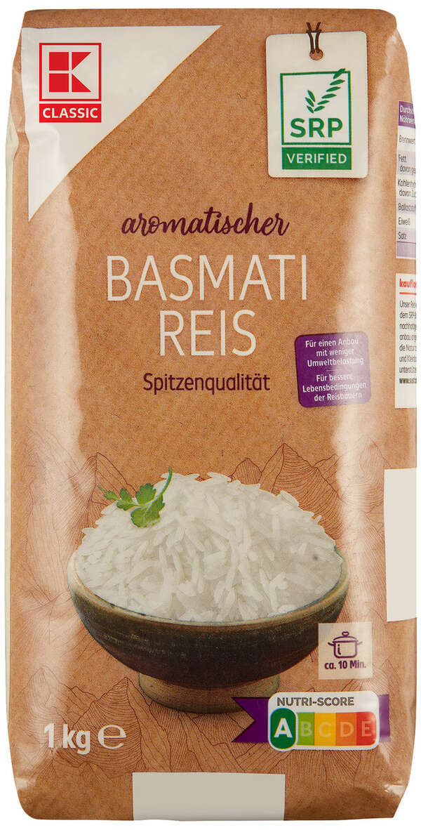 Bild 1 von K-CLASSIC Basmati Reis