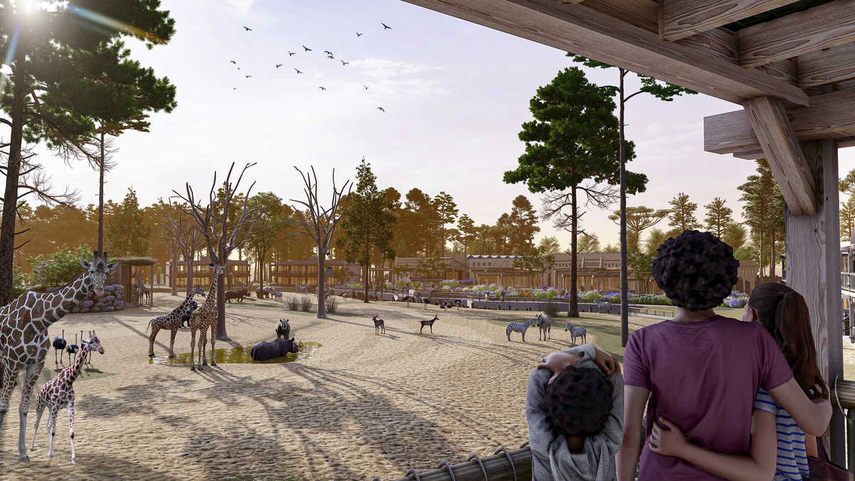 Bild 1 von Niederlande - Nordbrabant - Safari Park Hotel Beekse Bergen