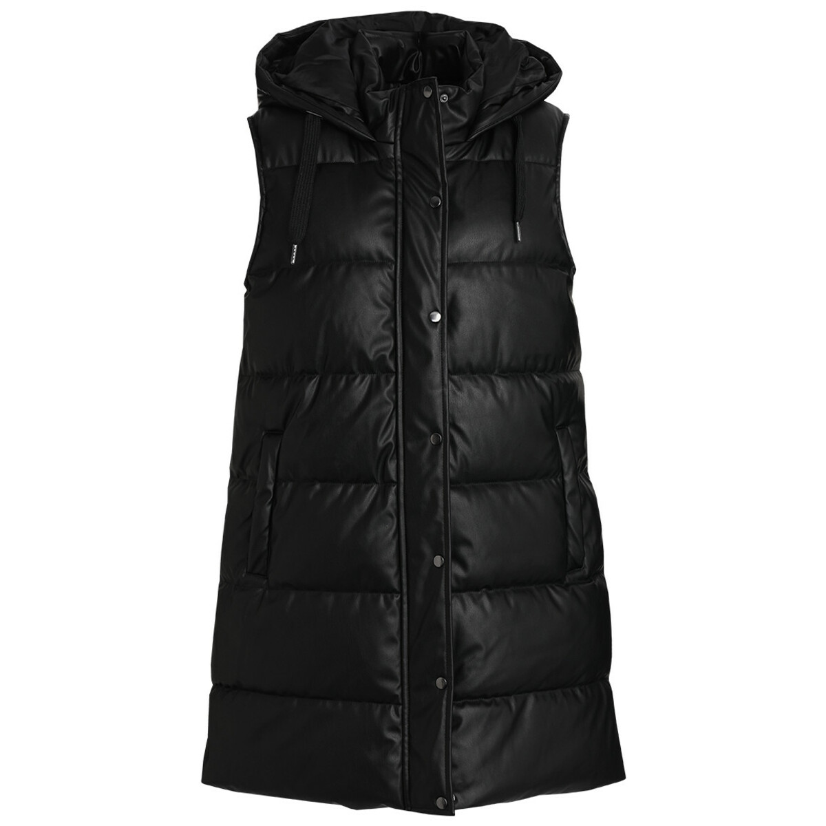 Bild 1 von Damen Steppweste in Leder-Optik