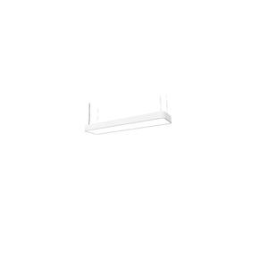 LED Büro-Hängelampe Talu 90x20cm Weiß