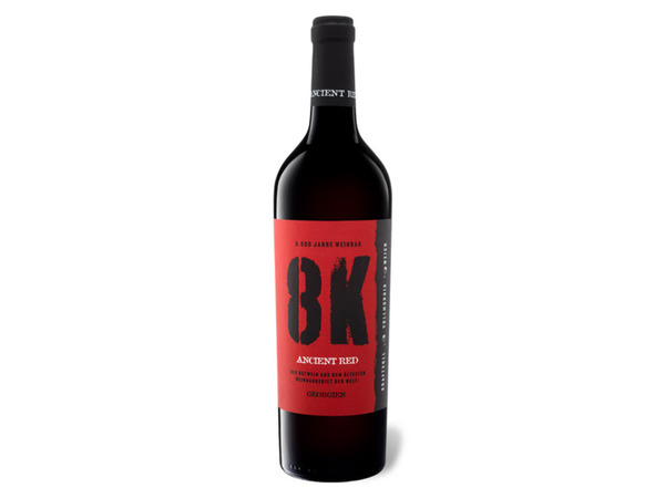 Bild 1 von 8K Acient Red Georgien halbtrocken, Rotwein