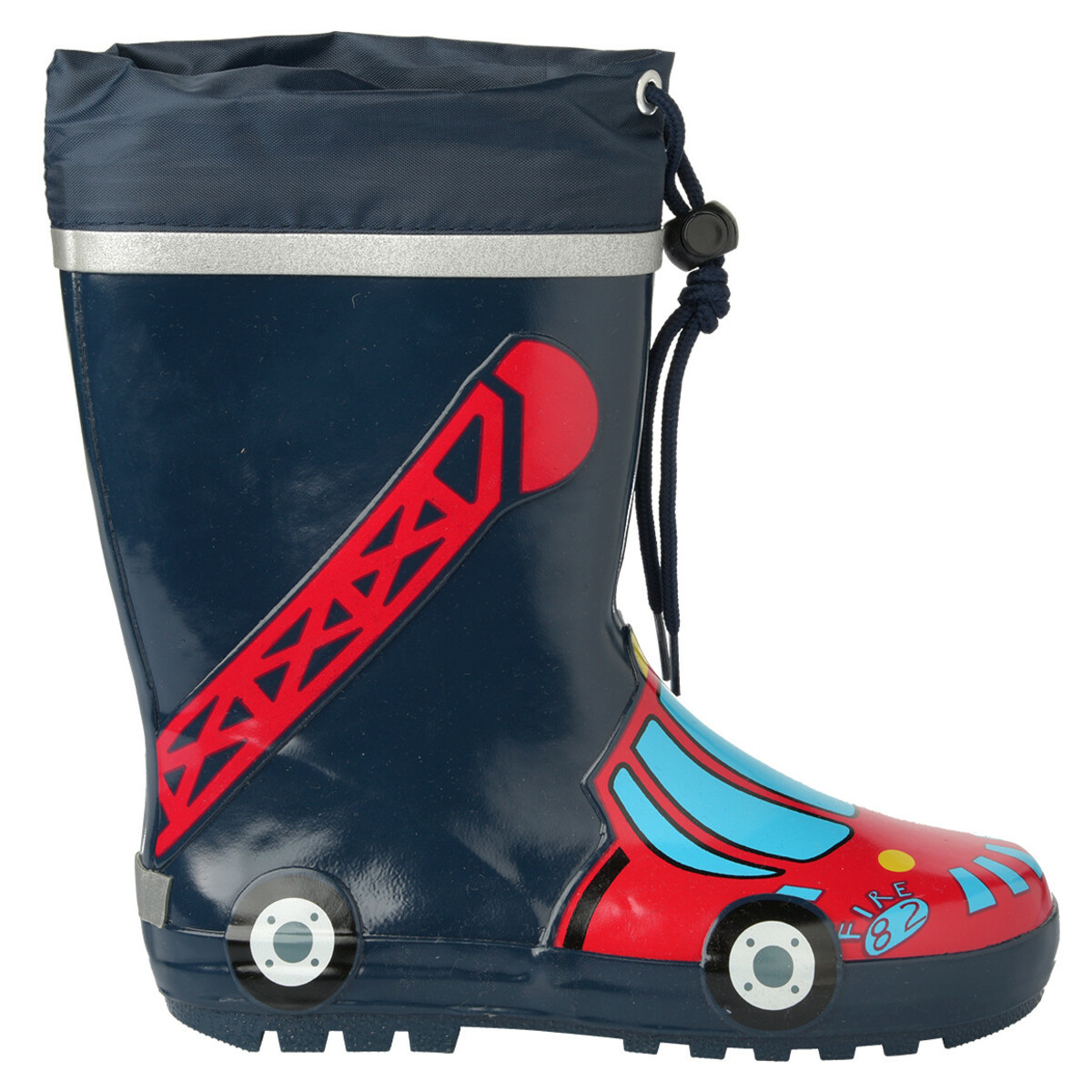 Bild 1 von Jungen Gummistiefel mit Feuerwehr-Motiv