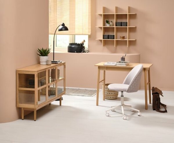 Bild 3 von Schreibtisch LANGELINIE 50x100 1 Schublade Eiche