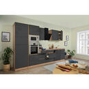 Bild 1 von Küchenblock Premium Grau Hochglänzend B/h/t: Ca. 345x220,5x60 Cm