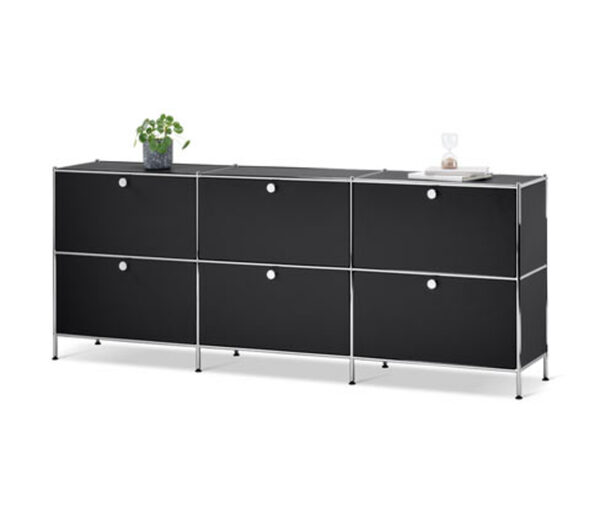 Bild 1 von Sideboard »CN3« mit 6 Klappen, schwarz