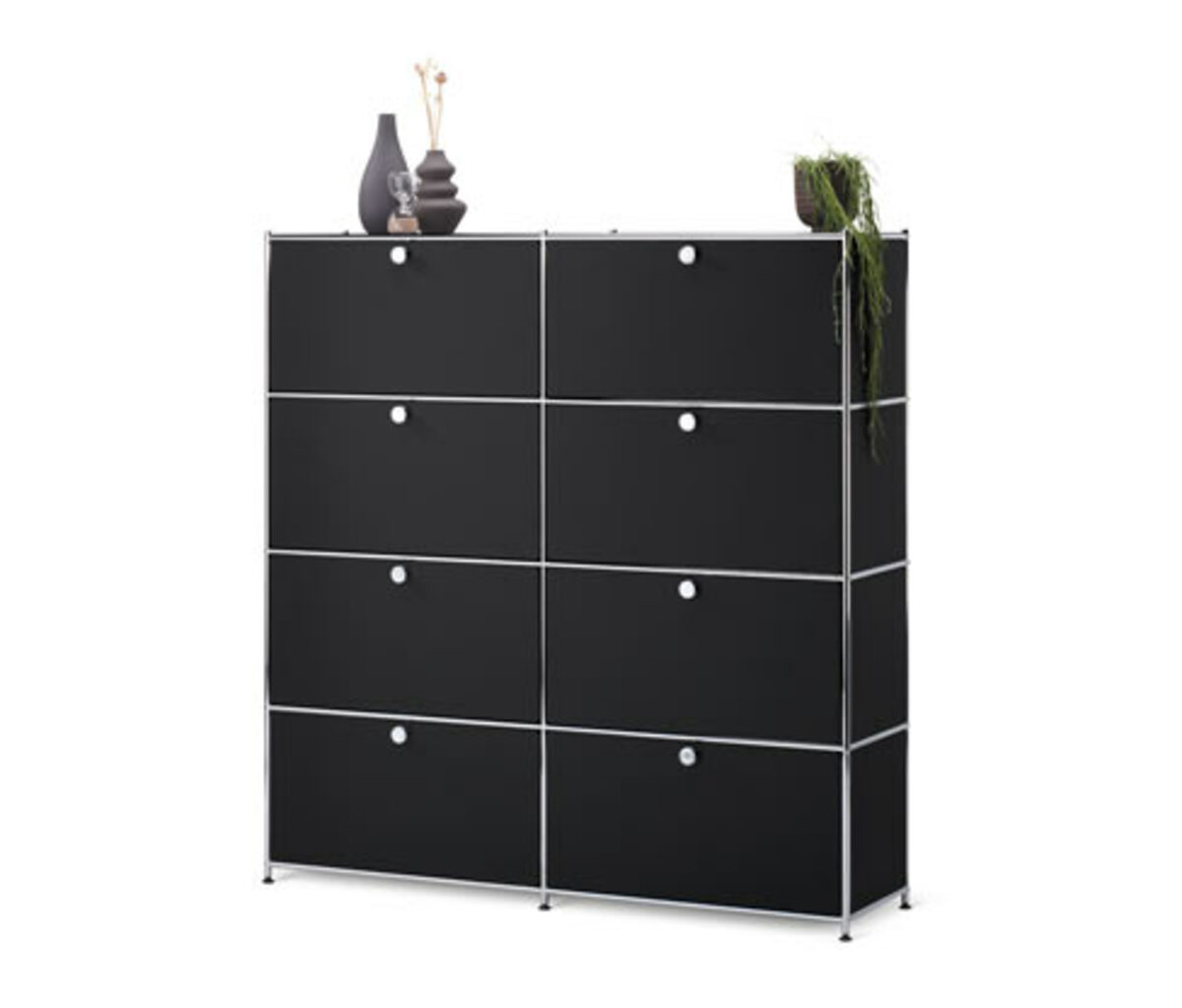 Bild 1 von Highboard »CN3« mit 8 Klappen, schwarz