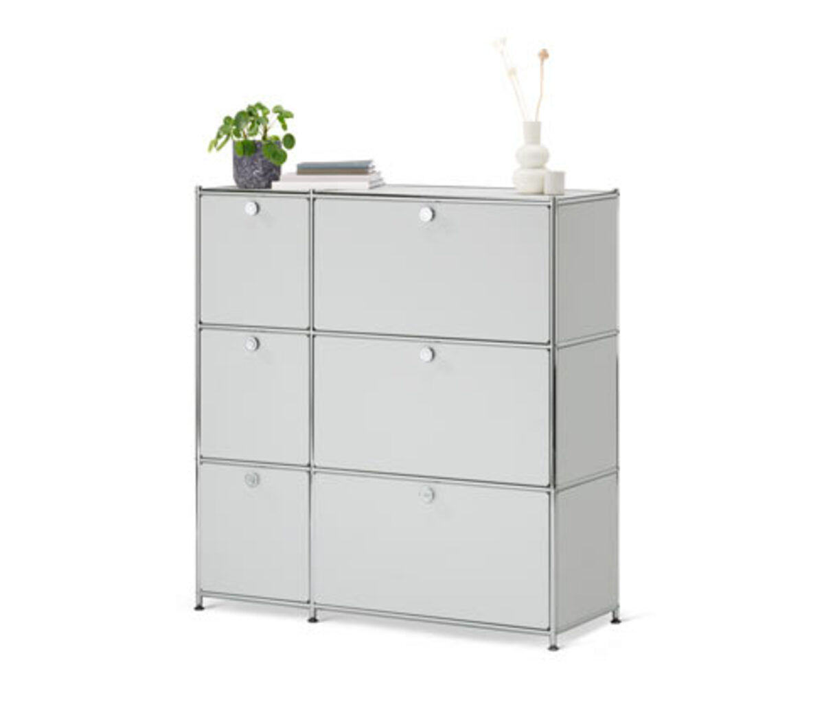 Bild 1 von Kommode »CN3« mit 6 Klappen, weiß