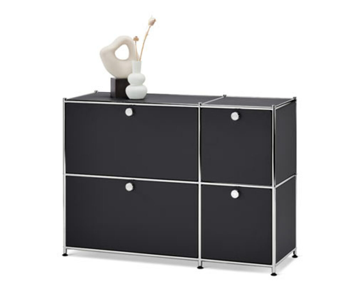 Bild 1 von Sideboard »CN3« mit 4 Klappen, schwarz