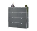 Bild 1 von Highboard »CN3« mit 8 Klappen, grau