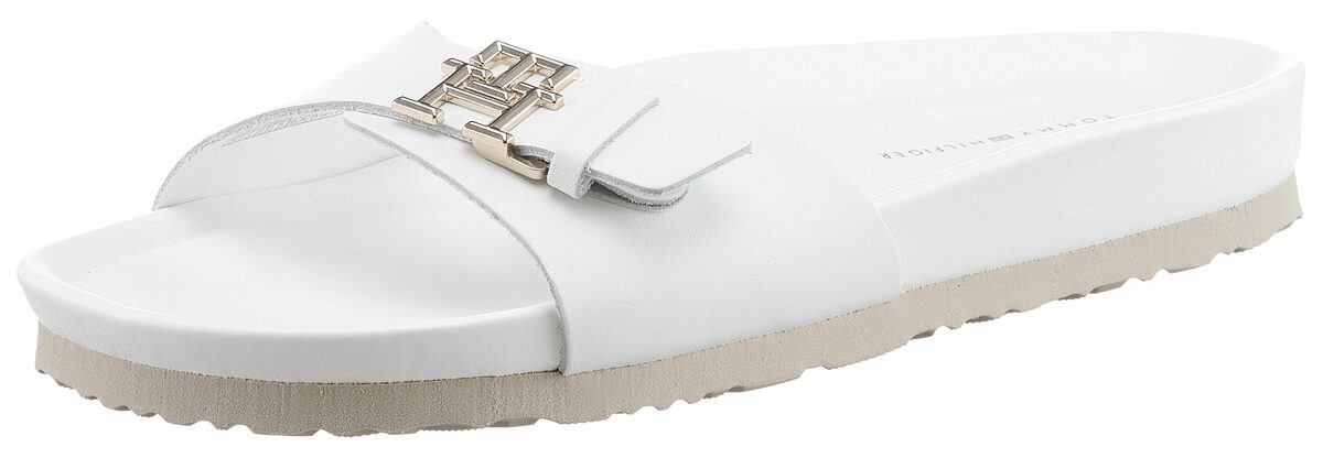 Bild 1 von Tommy Hilfiger TH MULE SANDAL LEATHER Pantolette mit verstellbarer Schnalle