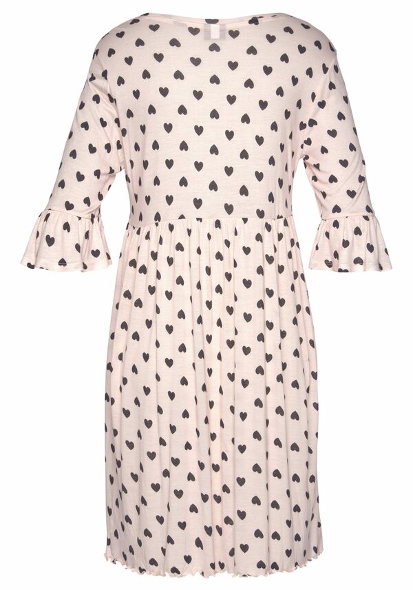 Bild 2 von Vivance Dreams Nachthemd mit Kräuselsäumen