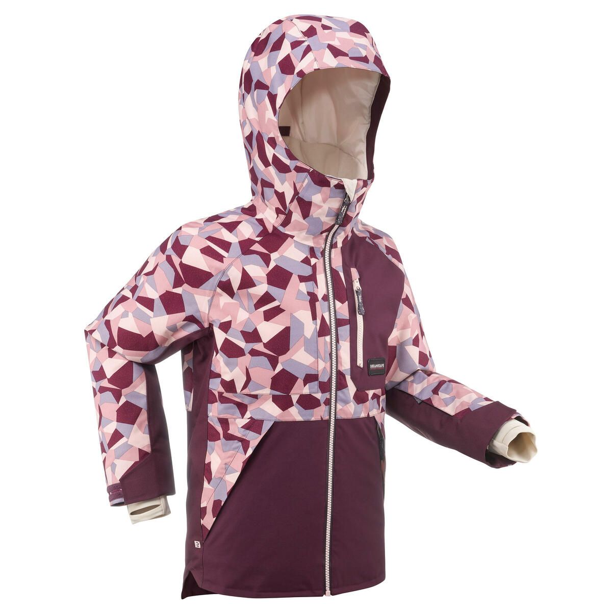 Bild 1 von Snowboardjacke Skijacke Kinder - SNB 500 Kid Grafik violett