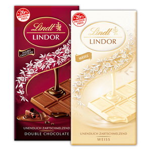 Lindt Lindor Lindor-Tafeln