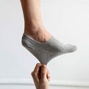 Bild 2 von SNOCKS Füßlinge Invisible Socks Sneaker Socken Damen & Herren (6-Paar) aus Bio-Baumwolle, rutschfest und unsichtbar in den Schuhen