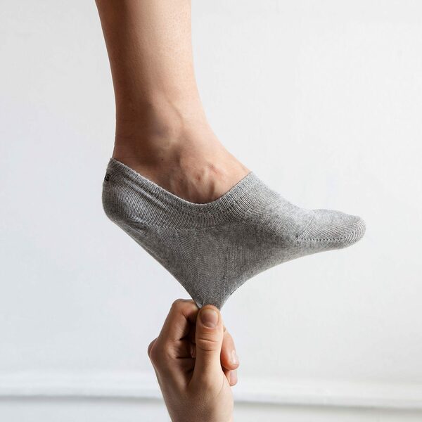 Bild 2 von SNOCKS Füßlinge Invisible Socks Sneaker Socken Damen & Herren (6-Paar) aus Bio-Baumwolle, rutschfest und unsichtbar in den Schuhen
