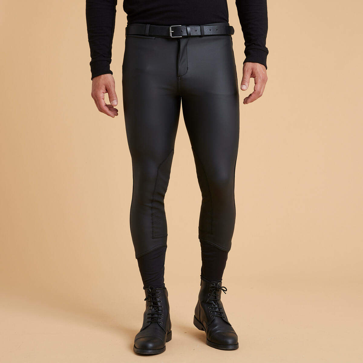 Bild 1 von Winter-Reithose Kipwarm wasserabweisend Vollbesatz Full Grip Herren schwarz
