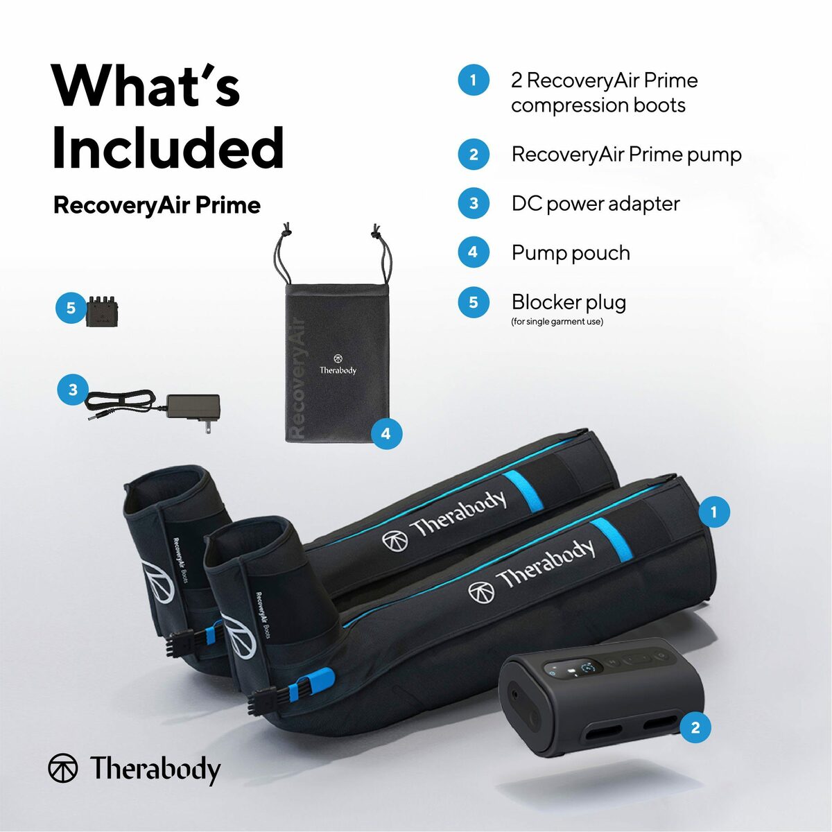 Bild 4 von Therabody Massagegerät RecoveryAir Prime Kompressions-Stiefel Medium