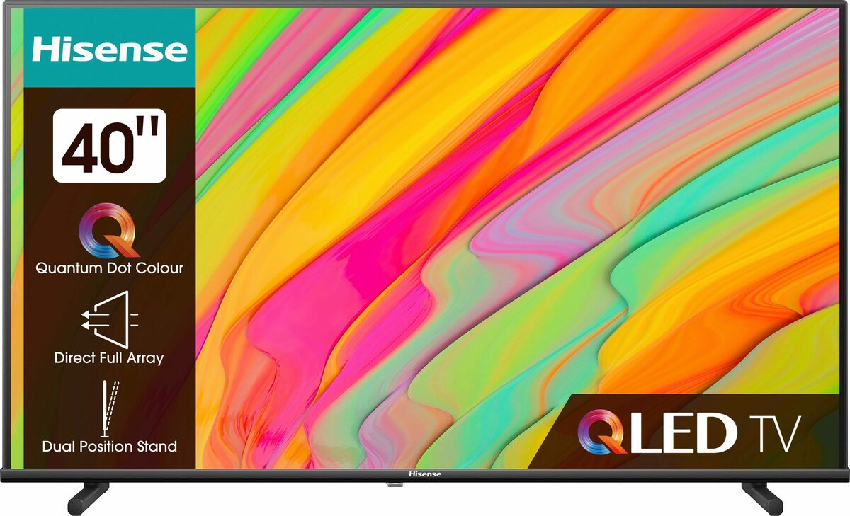 Bild 1 von Hisense 40A5KQ QLED-Fernseher (101 cm/40 Zoll, Full HD, DTS Virtual X, Duale Positionierung, Hisense QLED, VIDAA U6)