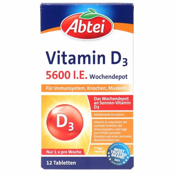 Bild 1 von ABTEI Vitamin D3 (Wochendepot)