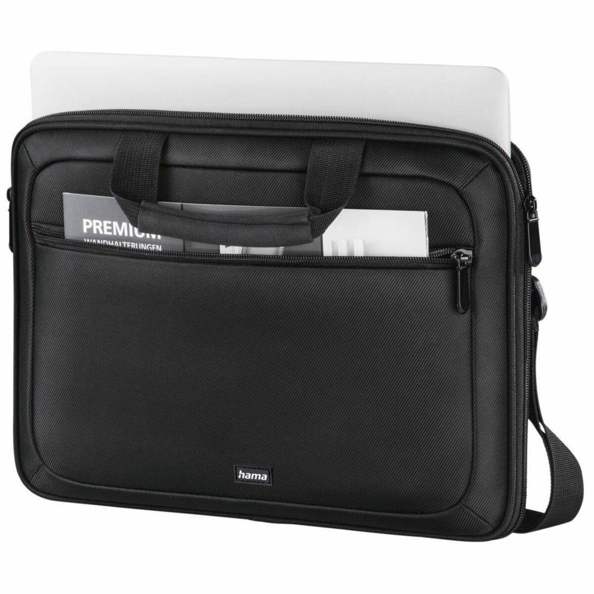 Bild 2 von Hama Laptoptasche Laptop-Tasche "Nizza", bis 44 cm (17,3), Schwarz, Notebooktasche