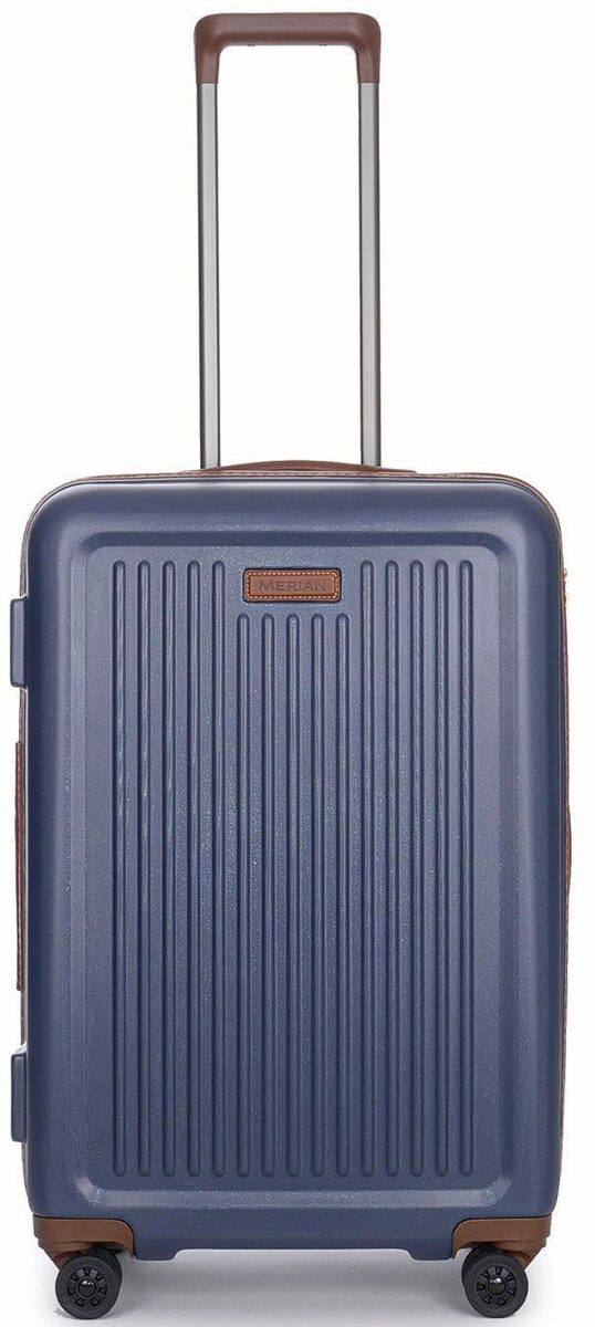 Bild 1 von Stratic Hartschalen-Trolley Merian M, navy, 4 Rollen, mit NFC-Chip
