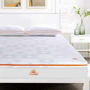 Topper Matratzentopper 90/140/160/180 x 200 cm, H3 Härtegrad für Mattress, BedStory, 7.6 cm hoch, Matratzenauflage mit Gel Kaltschaum, Matratzenauflage mit Waschbarem Bezug für Boxspringbett