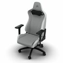 Bild 3 von Corsair Gaming-Stuhl TC200 Leatherette Gaming Chair, Standard Fit, Light Grey/White