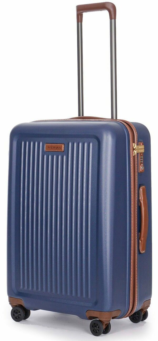 Bild 4 von Stratic Hartschalen-Trolley Merian M, navy, 4 Rollen, mit NFC-Chip