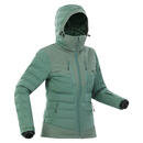 Bild 1 von Skijacke Daunenjacke Damen warm - Piste 900 grün