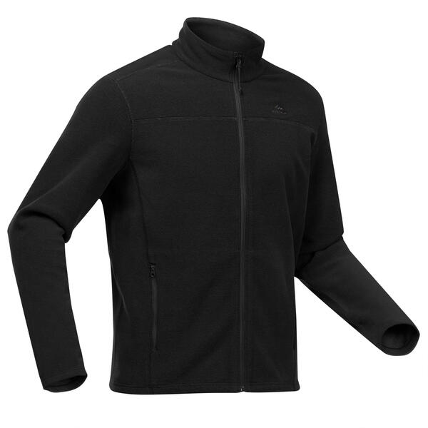 Bild 1 von Fleecejacke Bergwandern MH120 Herren schwarz