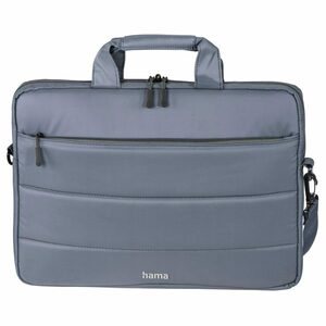 Hama Laptoptasche Laptop-Tasche "Toronto", bis 40 cm (15,6), Grau/Blau, Notebook-Tasche
