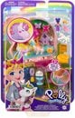 Bild 2 von Polly Pocket Spielwelt Polly Pocket, Einhorn Schatulle, mit Meerjungfrauen-Figur und Zubehör