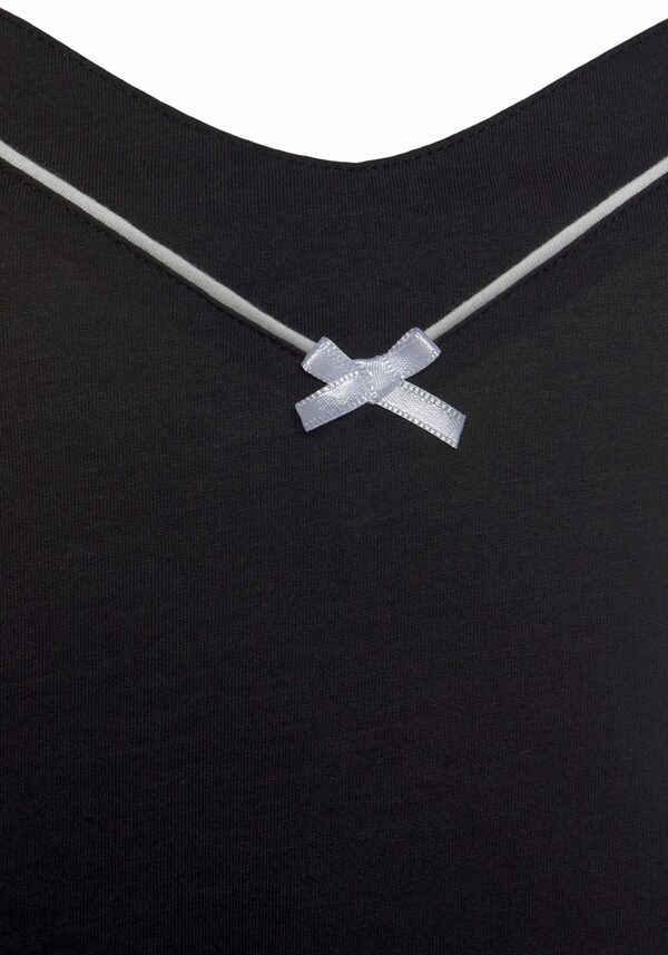 Bild 2 von Vivance Dreams Negligé mit Kontrastpaspel-Details