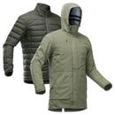 Bild 1 von 3-in-1-Jacke Herren wasserdicht bis -10 °C - Travel 900 khaki