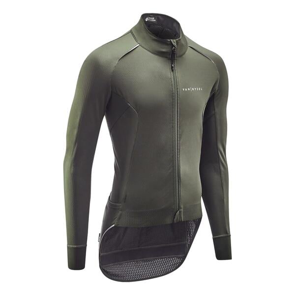 Bild 1 von Fahrradjacke langarm Rennrad Winter Racer Herren khaki