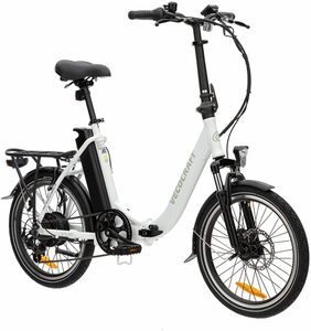 VECOCRAFT E-Bike E-Pax 20Zoll, 7 Gang Shimano Schaltwerk, Kettenschaltung, Heckmotor 250,00 W