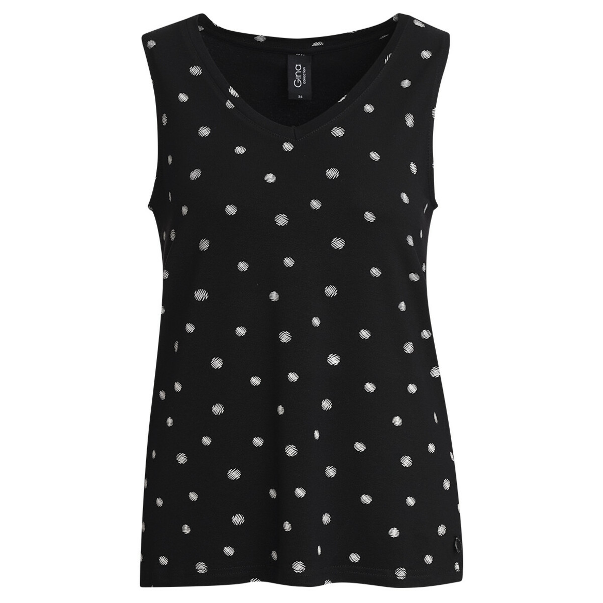 Bild 1 von Damen Top mit Punkte allover